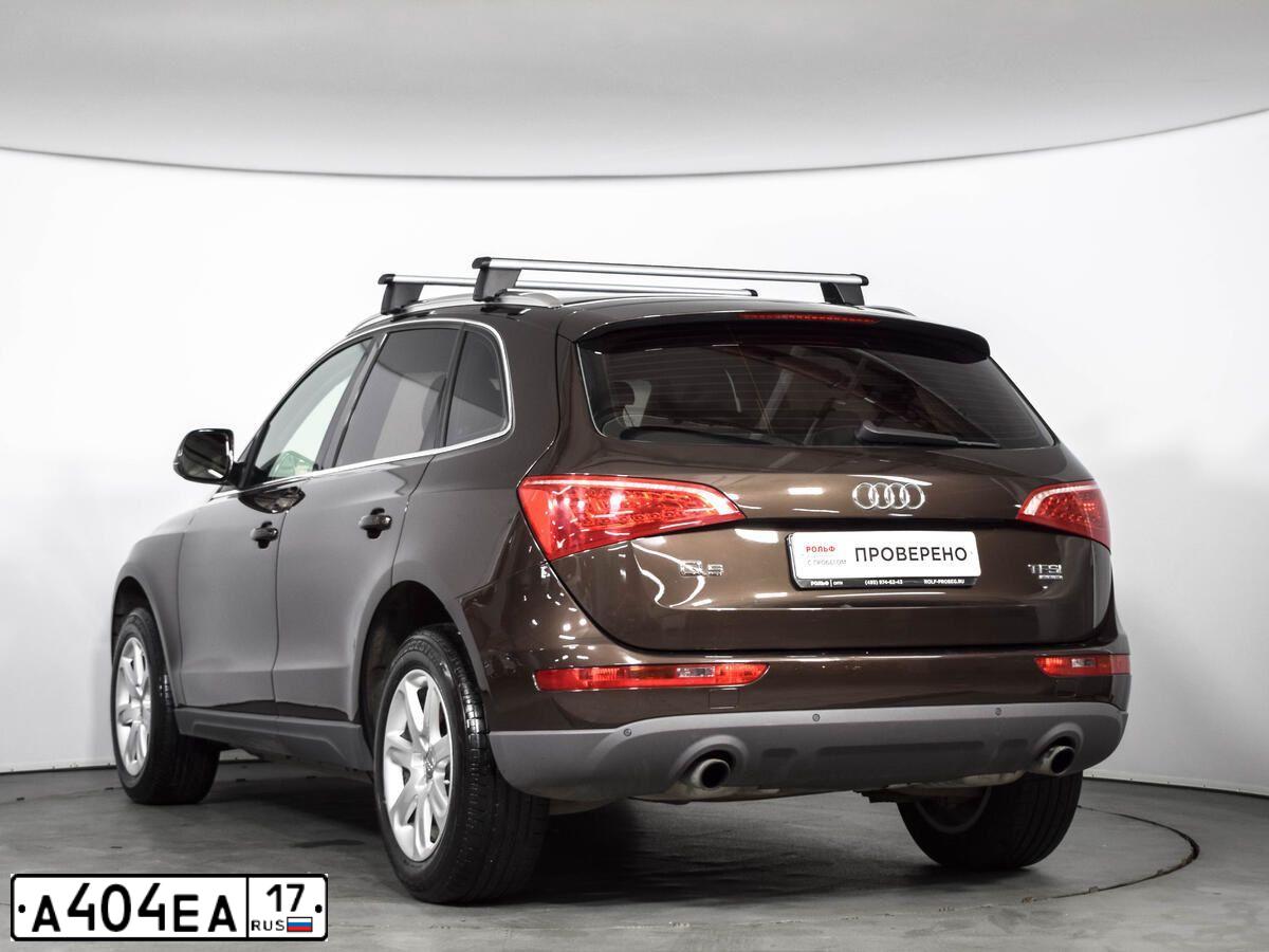 Фото автомобиля AUDI Q5, 2011 — госномер Р409МО190. Цвет: Коричневый