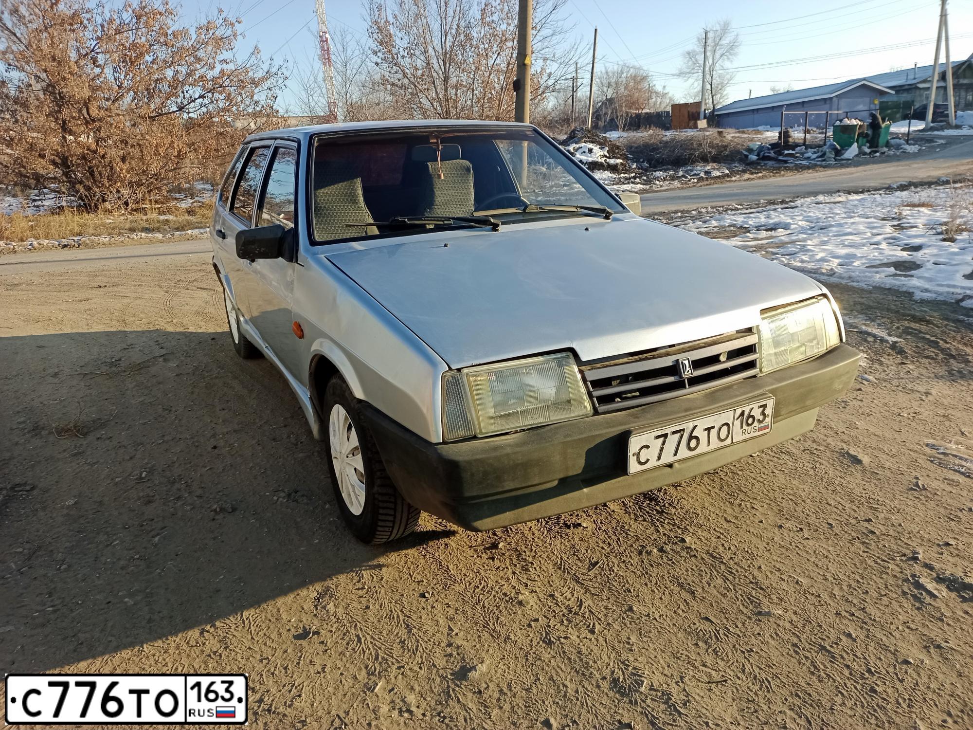 Фото автомобиля LADA 2109 SAMARA, 2005 — госномер С776ТО163. Цвет: СЕРЕБРИСТЫЙ МЕТАЛЛИК