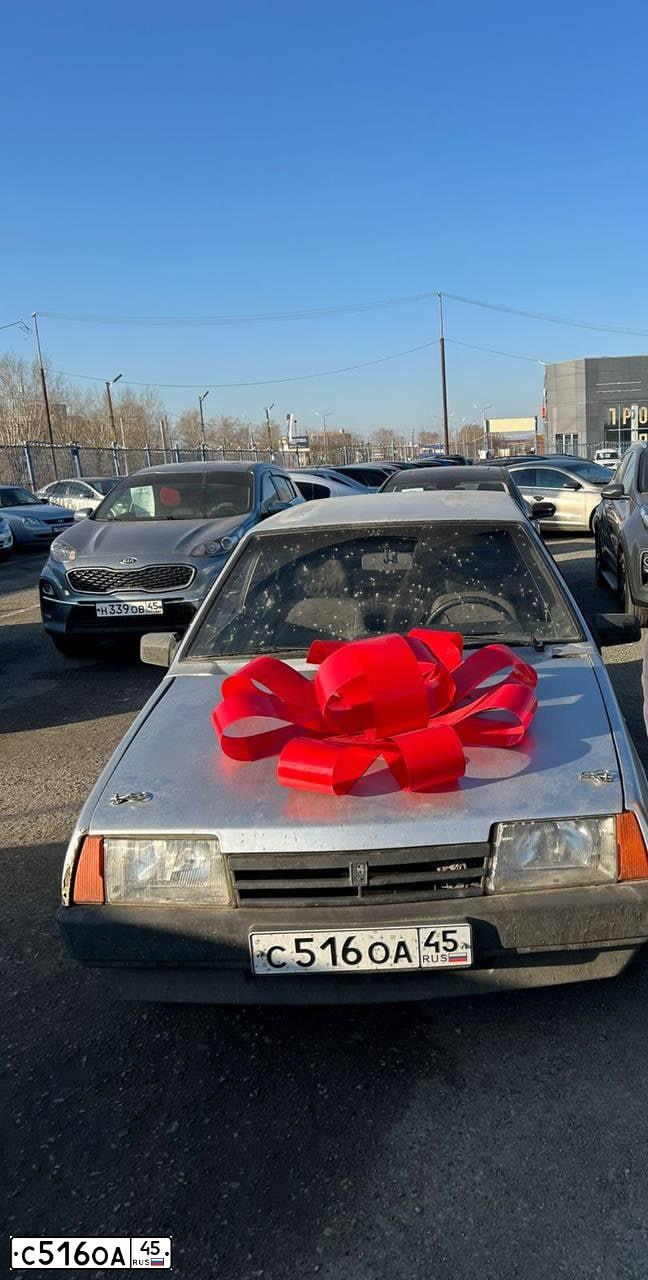 Фото автомобиля LADA 2109 SAMARA, 2003 — госномер С516ОА45. Цвет: СЕРЕБРИСТЫЙ
