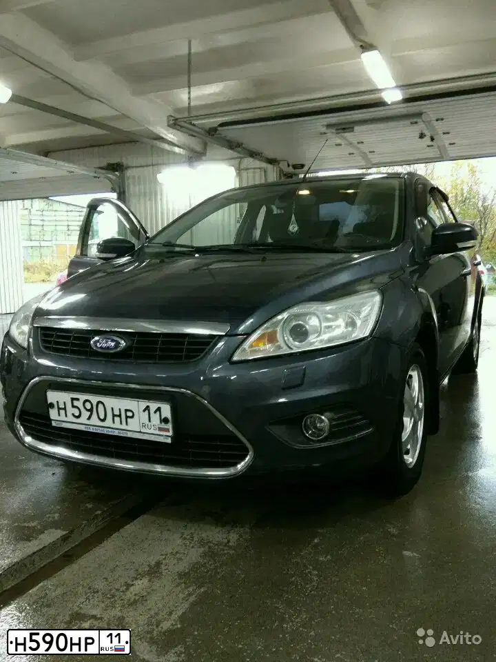 Фото автомобиля FORD D FOCUS, 2008 — госномер Н590НР11. Цвет: ТЕМНО-СЕРЫЙ