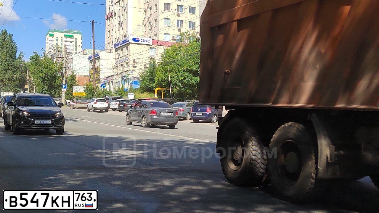 Фото автомобиля KIA MAGENTIS / OPTIMA, 2019 — госномер В547КН763. Цвет: ЧЕРНЫЙ