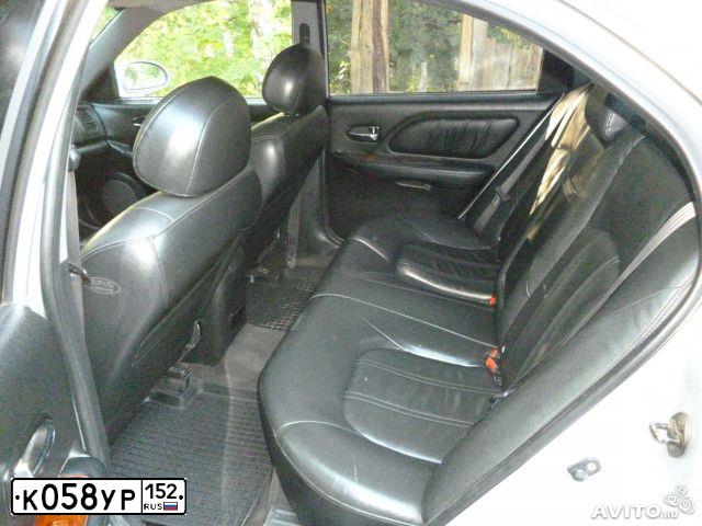 Фото автомобиля TAGAZ SONATA, 2004 — госномер Р003ВО52. Цвет: Серебристый