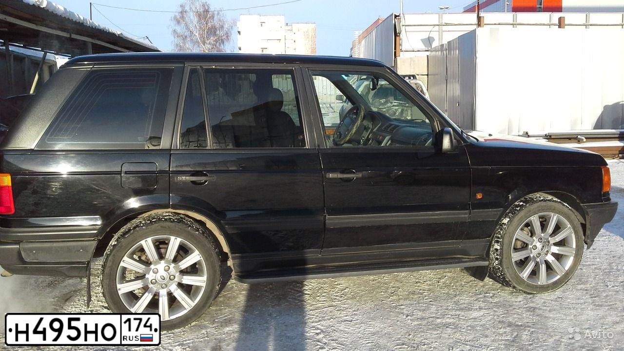 Фото автомобиля LANDROVER RANGE ROVER, 1994 — госномер У248ЕХ72. Цвет: ЧЕРНЫЙ
