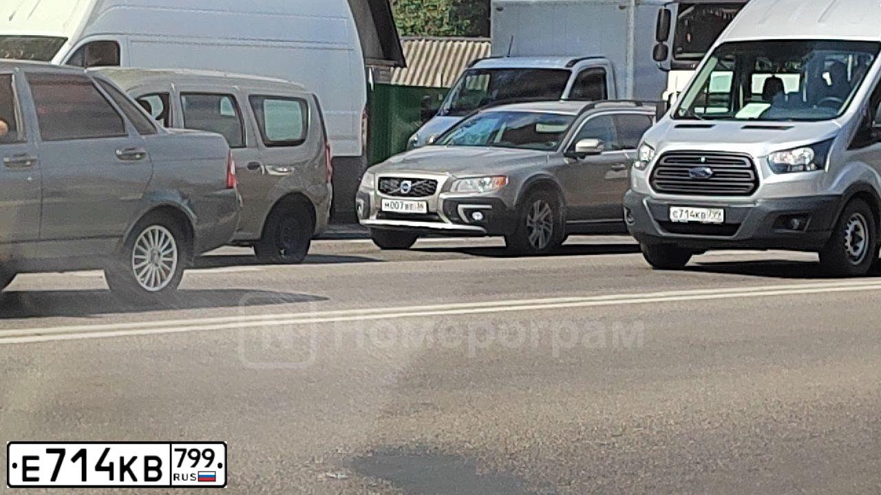 Фото автомобиля AUDI A6, 2006 — госномер Е714КВ799. Цвет: ЧЕРНЫЙ