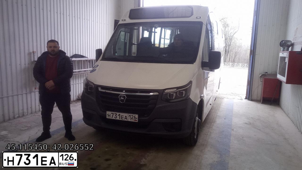 Фото автомобиля GAZ GAZELLE, 2020 — госномер К117ЕО181