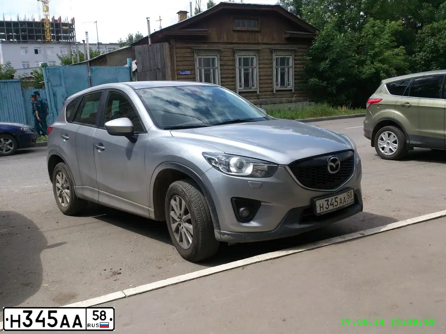 Фото автомобиля MAZDA CX-5, 2011 — госномер Н345АА58