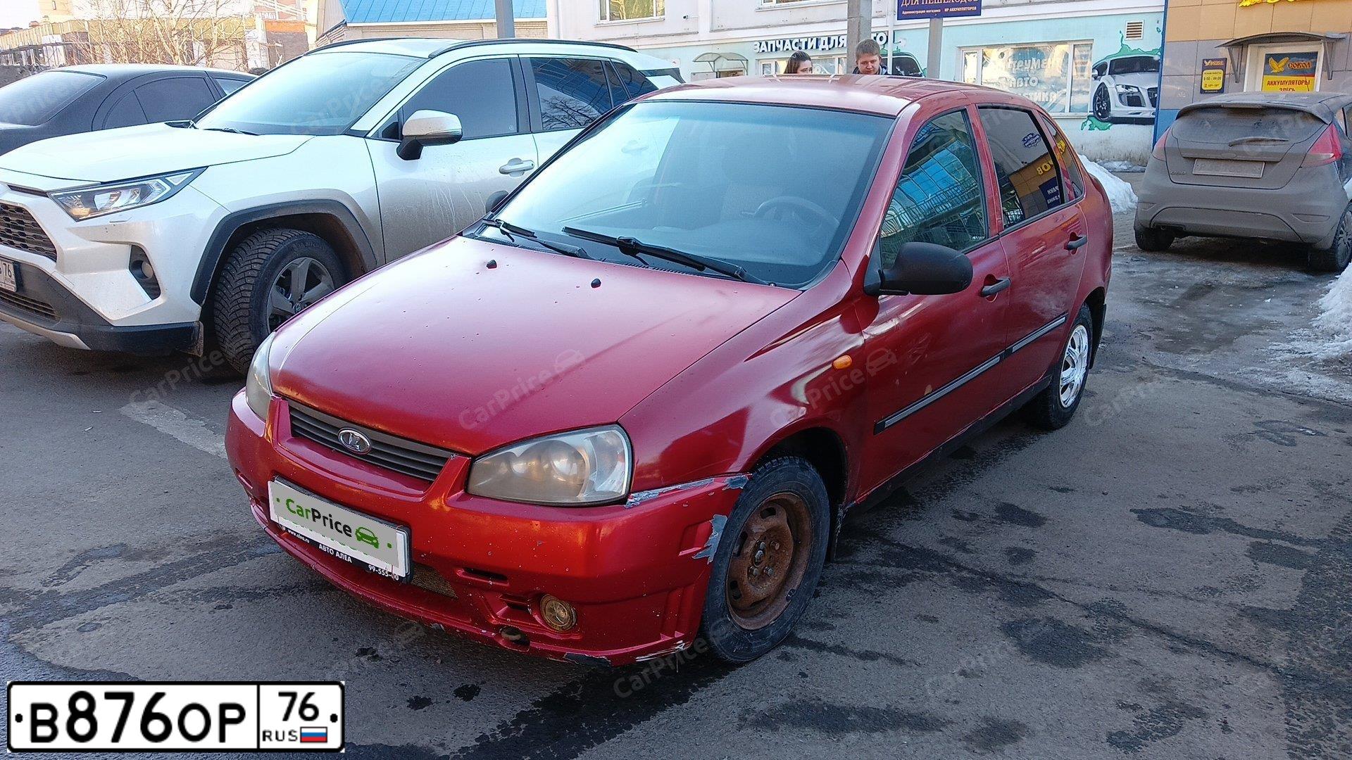 Фото автомобиля LADA 1118 KALINA, 2007 — госномер В876ОР76