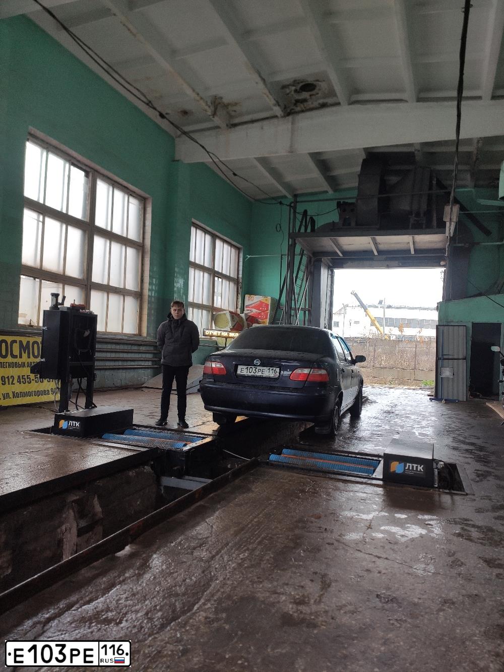 Фото автомобиля FIAT ALBEA, 2008 — госномер Е103РЕ116. Цвет: СИНИЙ ТЕЗЕЙ