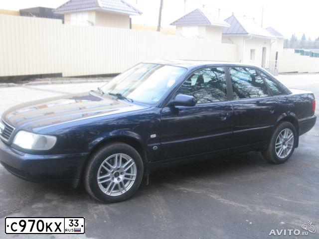 Фото автомобиля AUDI A6, 1996 — госномер С970КХ33. Цвет: СИНИЙ