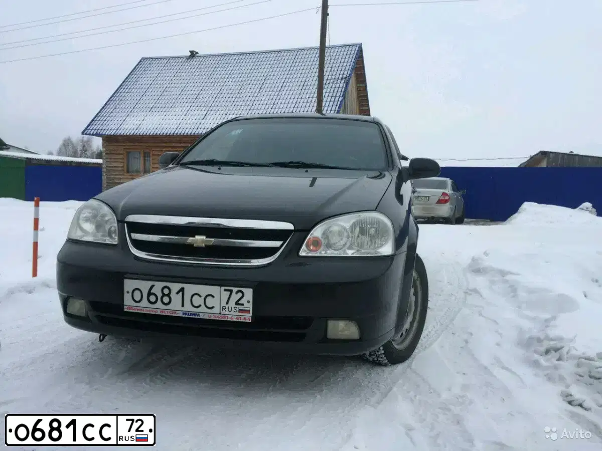 Фото автомобиля CHEVROLET LACETTI, 2008 — госномер Р846МО45. Цвет: ЧЕРНЫЙ
