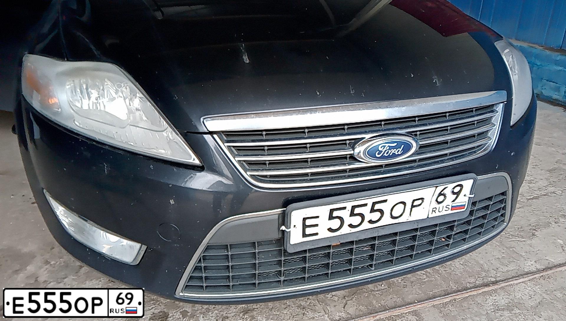 Фото автомобиля FORD MONDEO, 2010 — госномер С391СЕ198. Цвет: ЧЕРНЫЙ