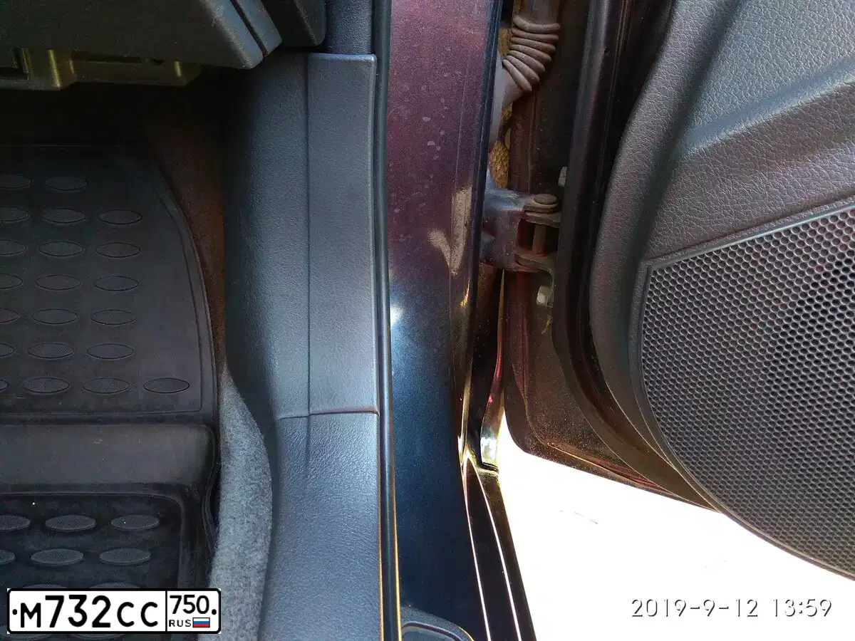 Фото автомобиля SUBARU IMPREZA, 2008 — госномер В424РК790. Цвет: Серый