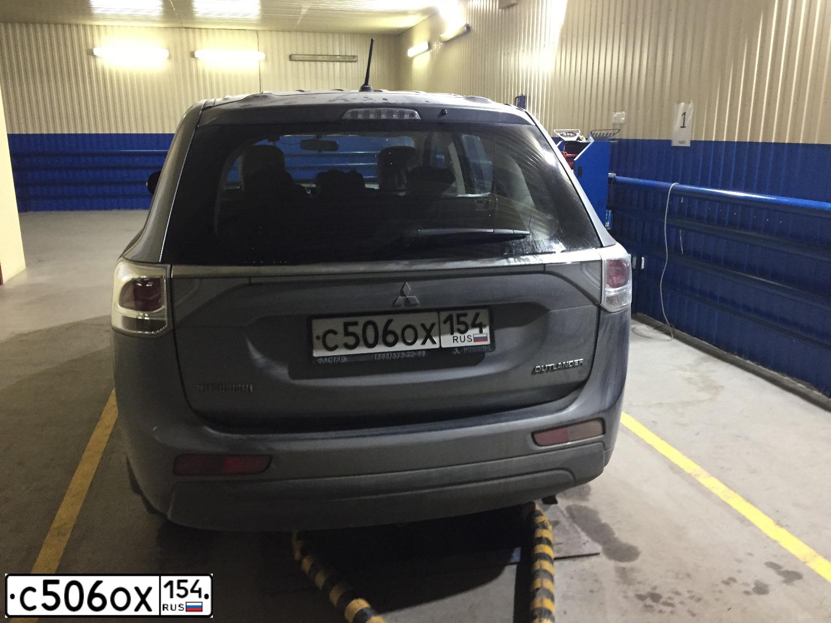 Фото автомобиля MITSUBISHI OUTLANDER, 2013 — госномер С506ОХ154