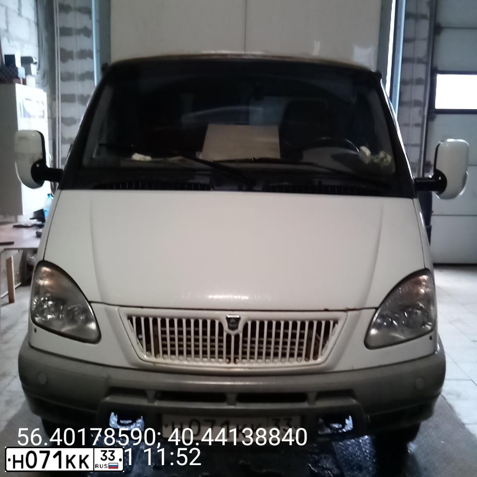 Фото автомобиля GAZ 3302 EL, 2008 — госномер Н071КК33. Цвет: БЕЛАЯЛИЛИЯ