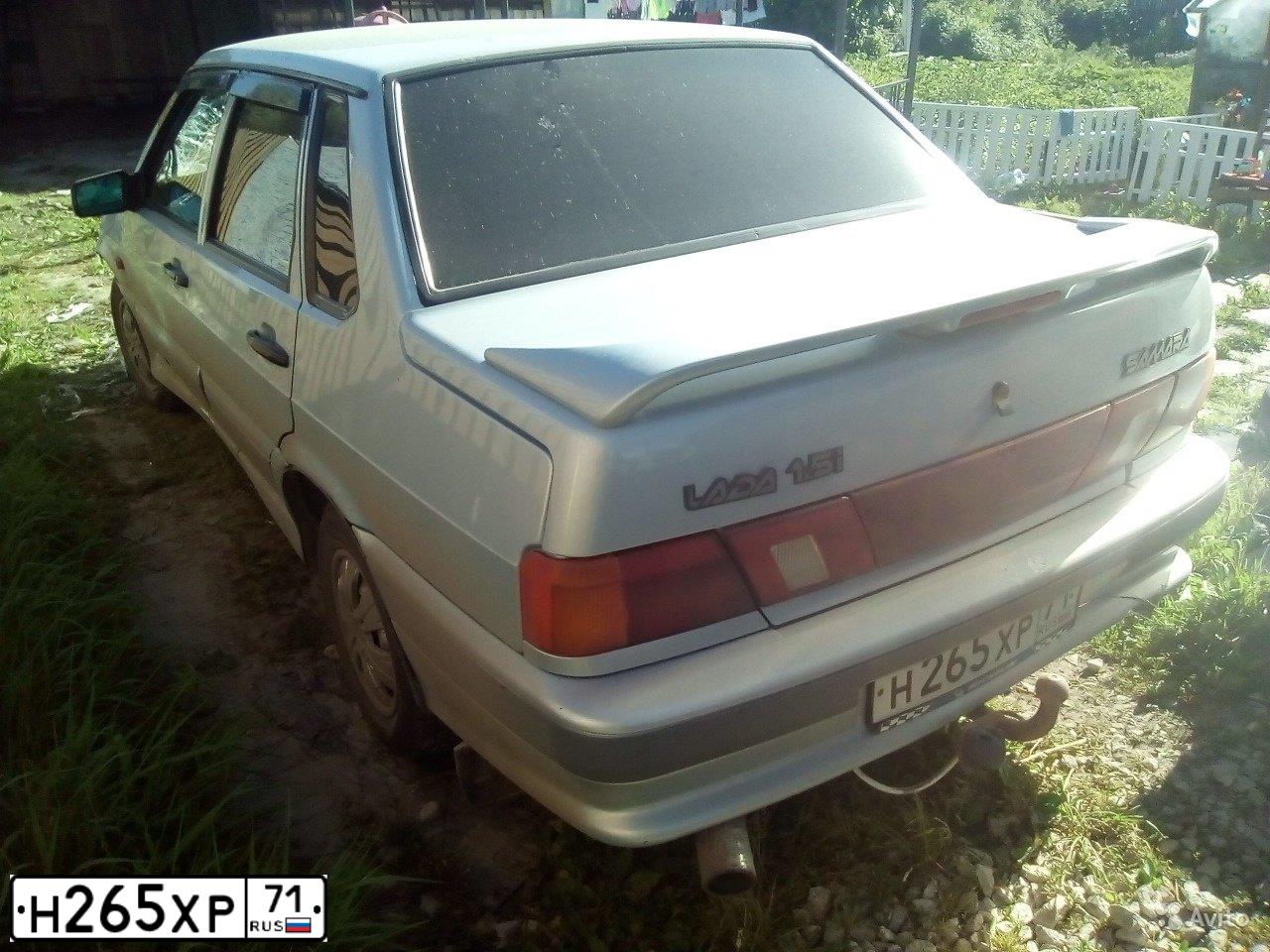 Фото автомобиля TAGAZ ACCENT, 2008 — госномер Н256ХР71. Цвет: Серебристый