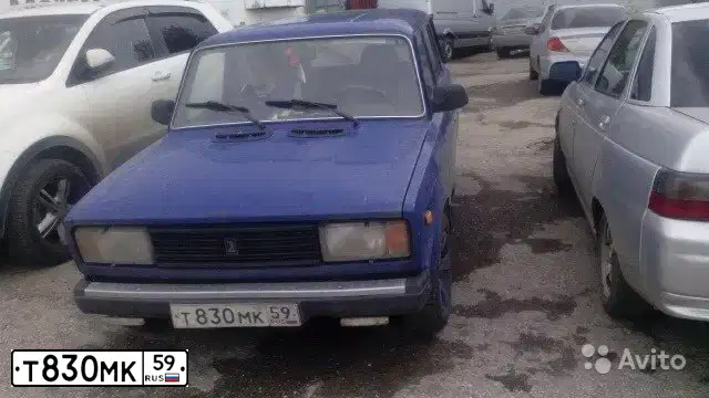 Фото автомобиля LADA 2104, 2008 — госномер Т830МК59. Цвет: КАЛИПСО(СИНИЙ)