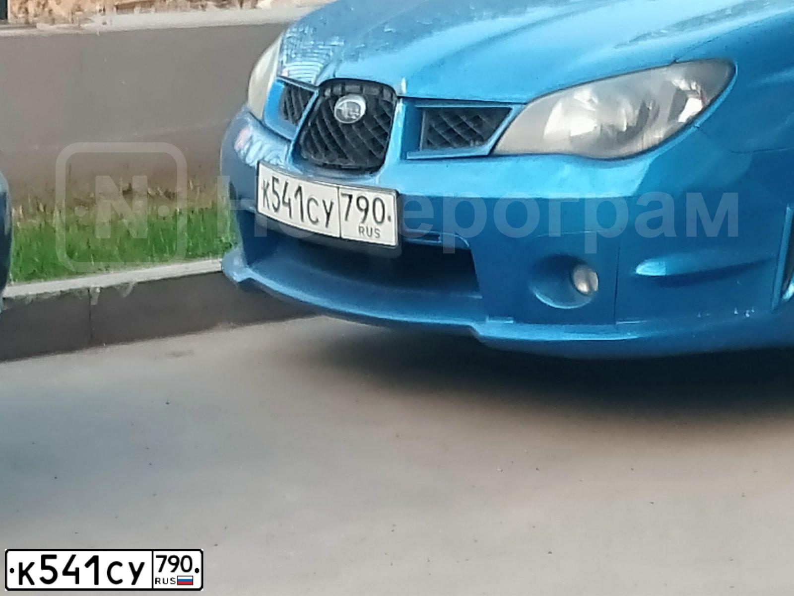 Фото автомобиля SUBARU IMPREZA, 2006 — госномер С650ЕО977