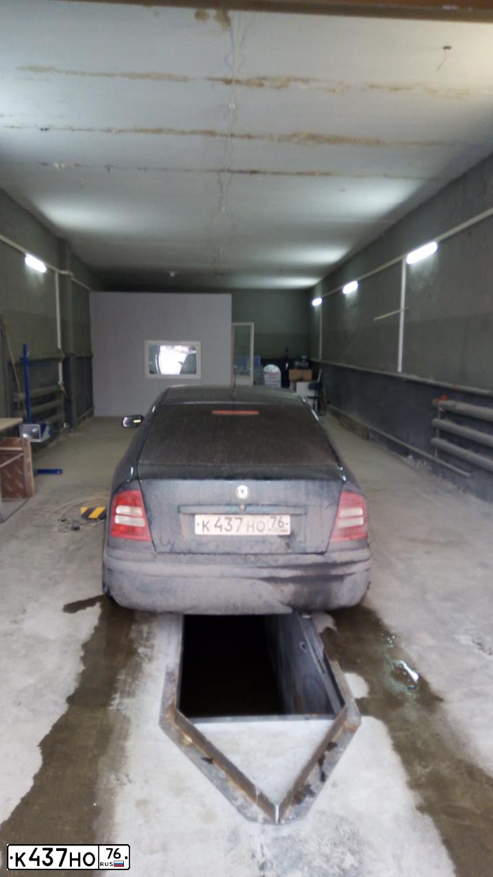 Фото автомобиля SKODA OCTAVIA, 2003 — госномер К437НО76. Цвет: ЗЕЛЕНЫЙ