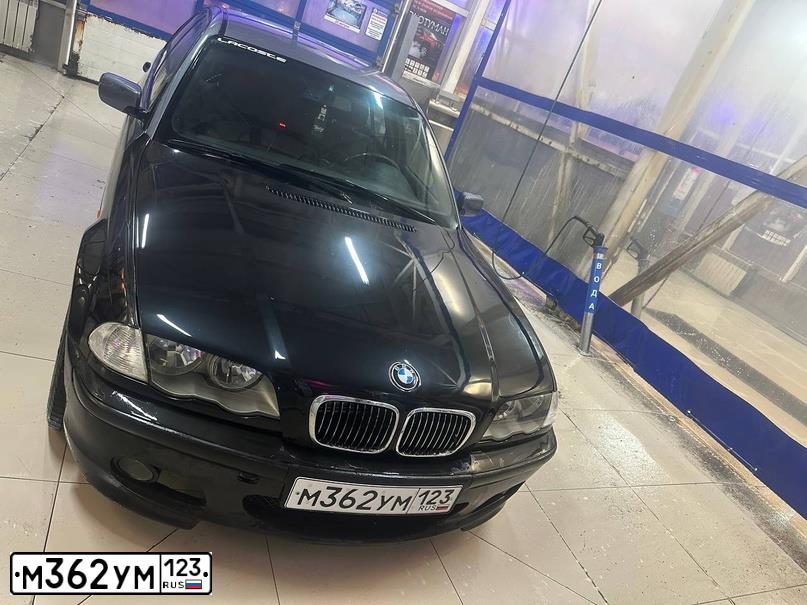 Фото автомобиля BMW SERIE 3, 2001 — госномер М362УМ123. Цвет: СЕРЕБРИСТО-СИНИЙ