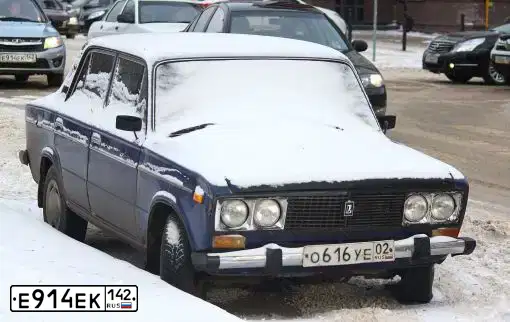 Фото автомобиля LADA 2191 GRANTA, 2015 — госномер Е914ЕК142. Цвет: ГОЛУБОЙ
