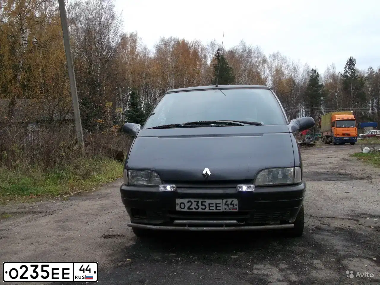 Фото автомобиля RENAULT /GRAND/ ESPACE, 1994 — госномер О770ХЕ777. Цвет: ЧЕРНЫЙ