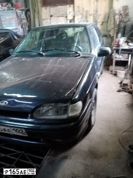 Фото автомобиля LADA 2114 SAMARA, 2008 — госномер К014ЕХ102. Цвет: ГРАФИТОВЫЙ МЕТАЛЛИК