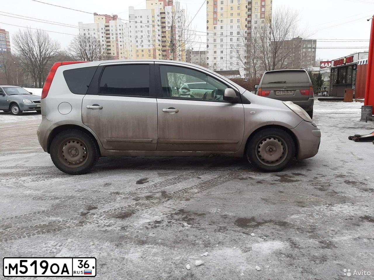 Фото автомобиля БМВ Х 5, 2004 — госномер М519ОА36. Цвет: СЕРЫЙ