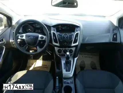 Фото автомобиля FORD FOCUS, 2012 — госномер Н174АХ178. Цвет: ЧЕРНЫЙ