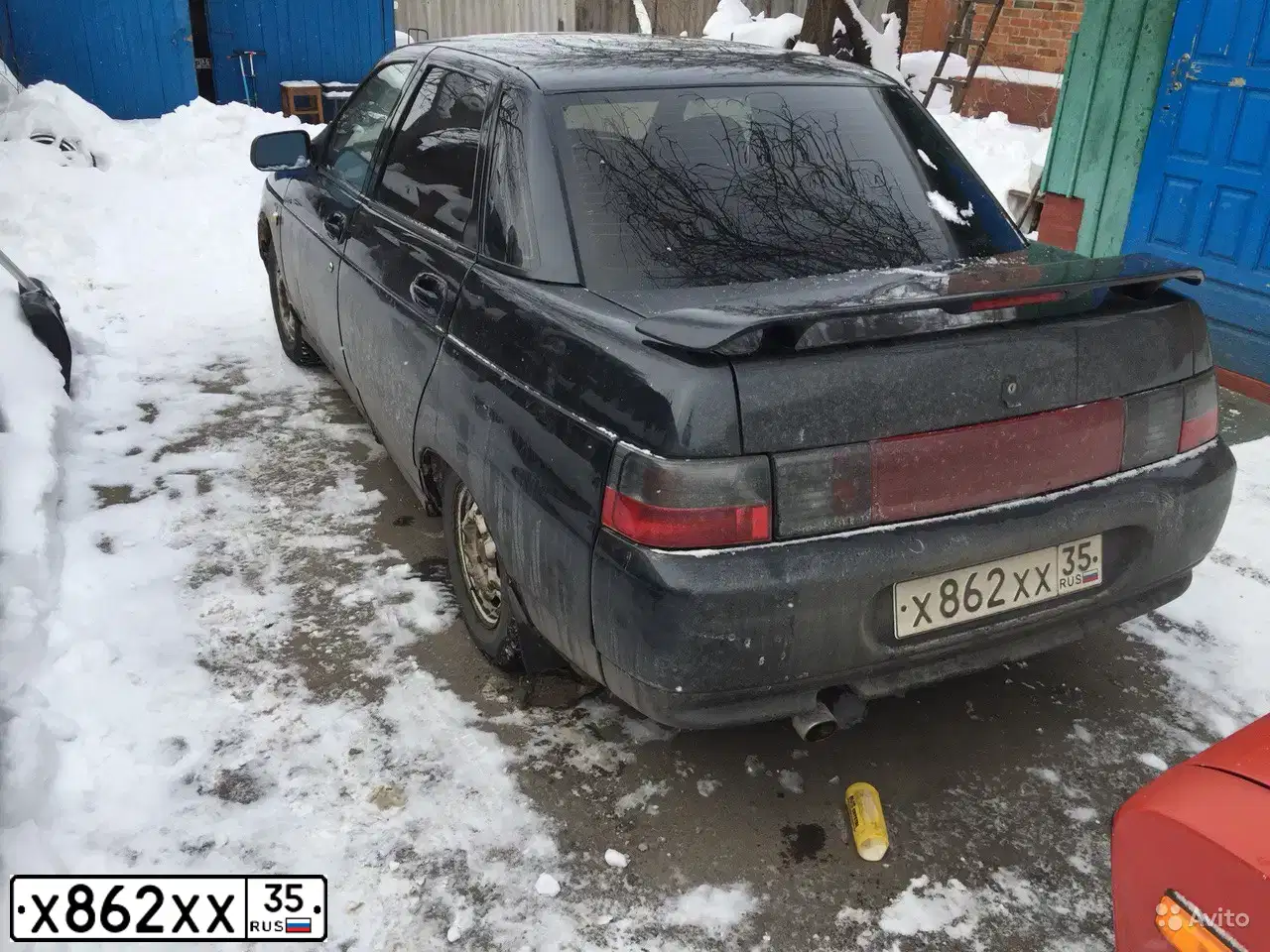 Фото автомобиля LADA 2110, 2005 — госномер Х862ХХ35. Цвет: ГРАФИТОВЫЙ МЕТАЛЛИК