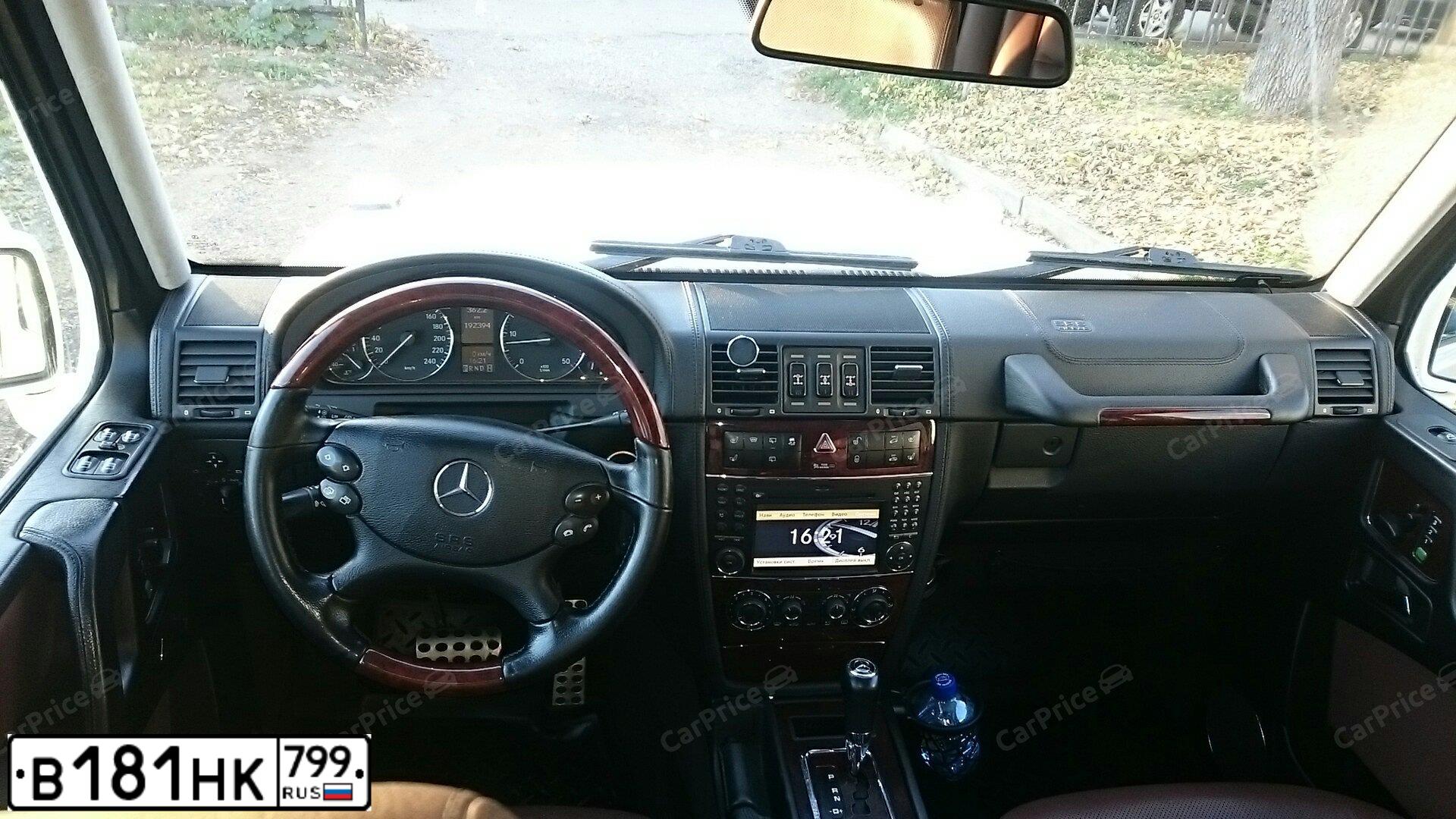 Фото автомобиля MERCEDES G-KLASSE, 2011 — госномер Е800ХН790. Цвет: Белый