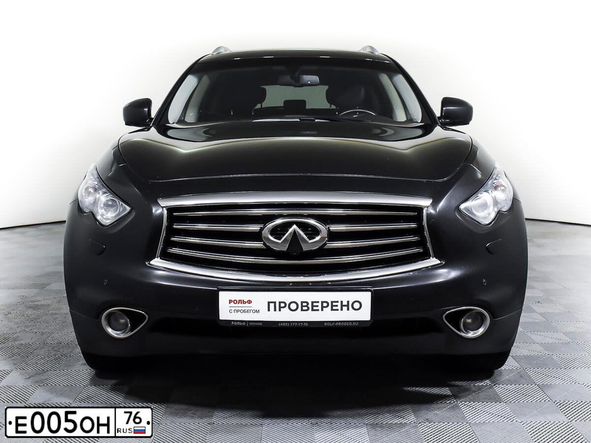 Фото автомобиля INFINITI QX70 /FX/, 2015 — госномер К376УА33. Цвет: ЧЕРНЫЙ