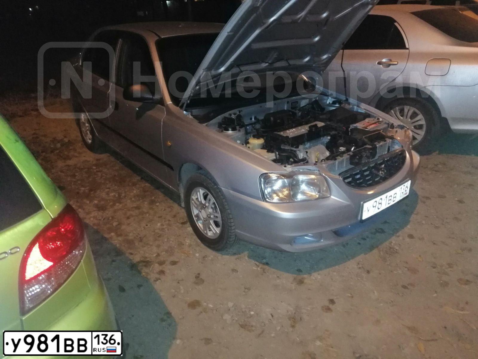 Фото автомобиля TAGAZ ACCENT, 2004 — госномер К922ОА134. Цвет: Серебристый