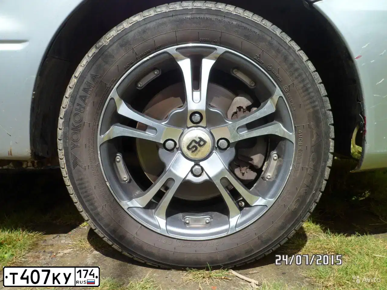Фото автомобиля MITSUBISHI LANCER, 2005 — госномер Т407КУ174. Цвет: СЕРЕБРИСТЫЙ