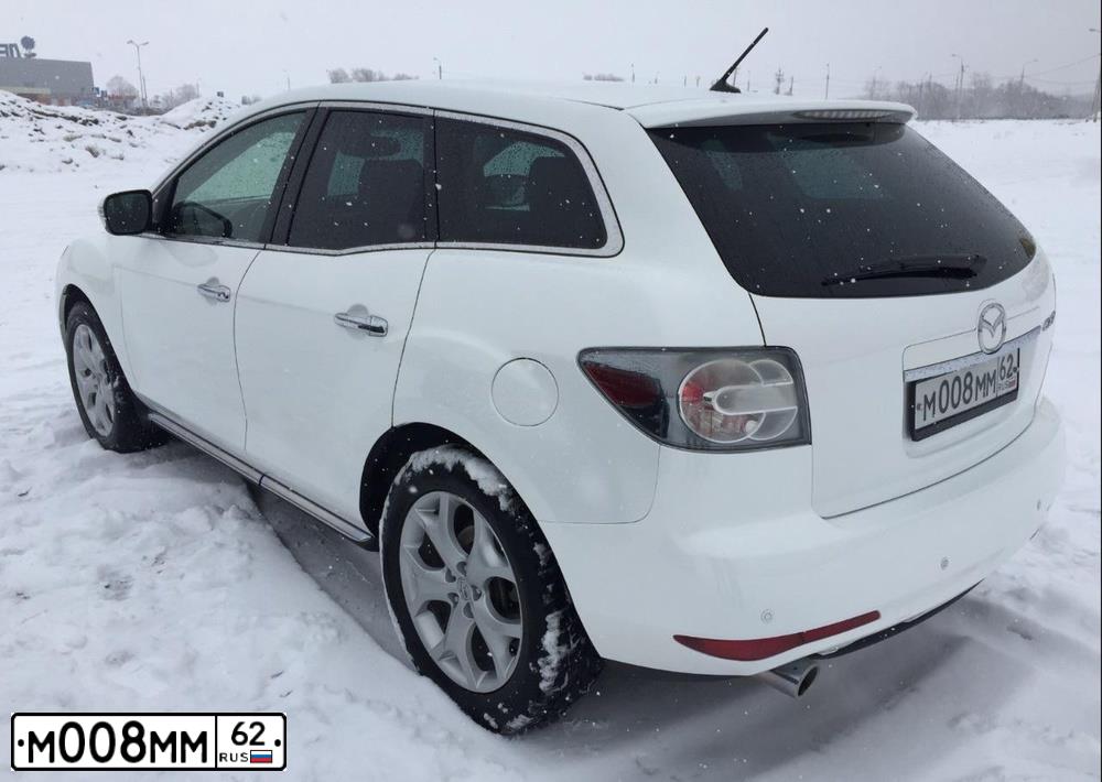 Фото автомобиля CITROEN C4, 2008 — госномер М008ММ62. Цвет: Белый