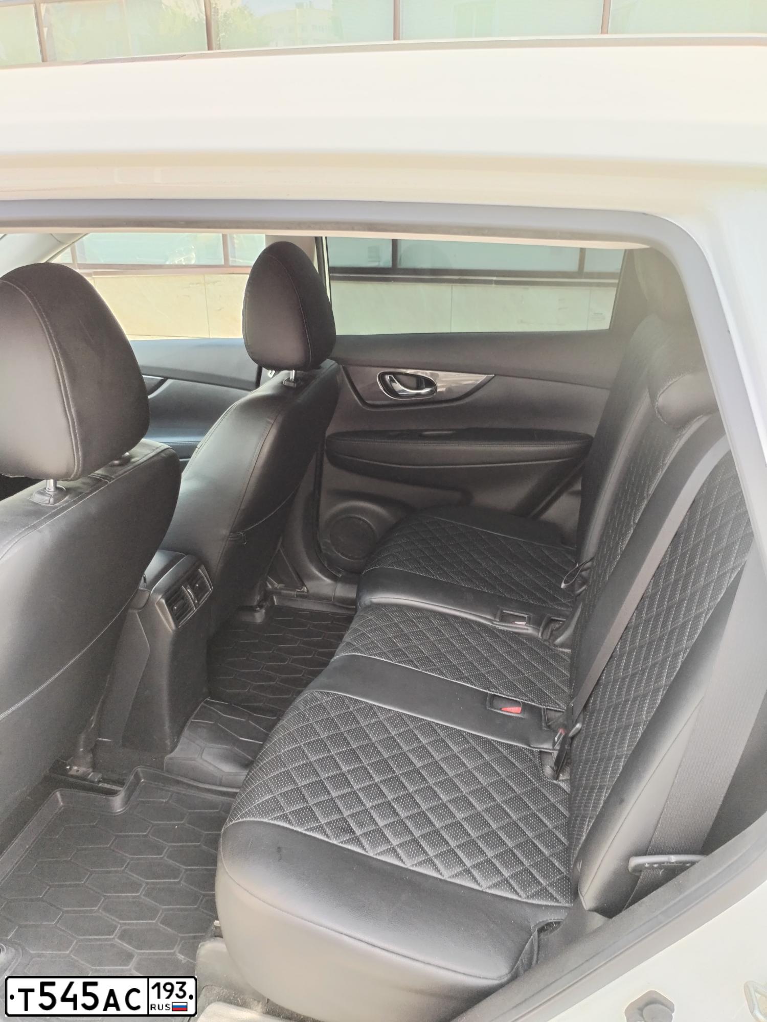 Фото автомобиля NISSAN X-TRAIL, 2020 — госномер Т545АС193. Цвет: Белый