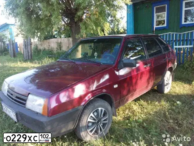 Фото автомобиля LADA 2109 SAMARA, 2004 — госномер О229ХС102. Цвет: ТЕМНО-МАЛИНОВЫЙ