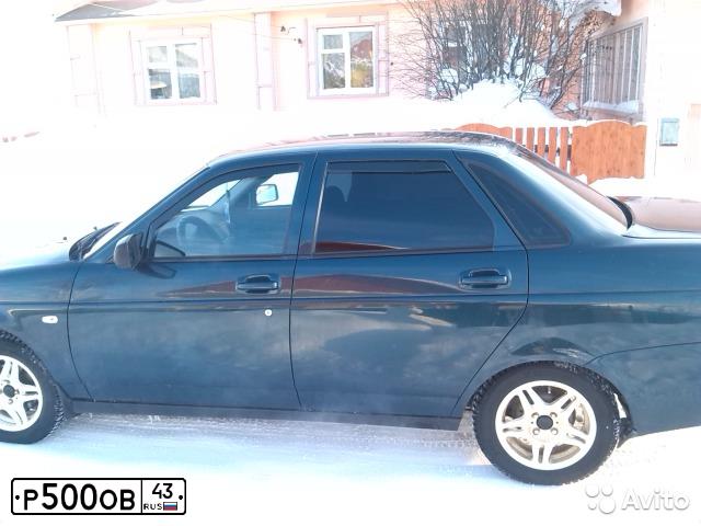 Фото автомобиля LADA PRIORA, 2007 — госномер Р500ОВ16. Цвет: Темно-зеленый