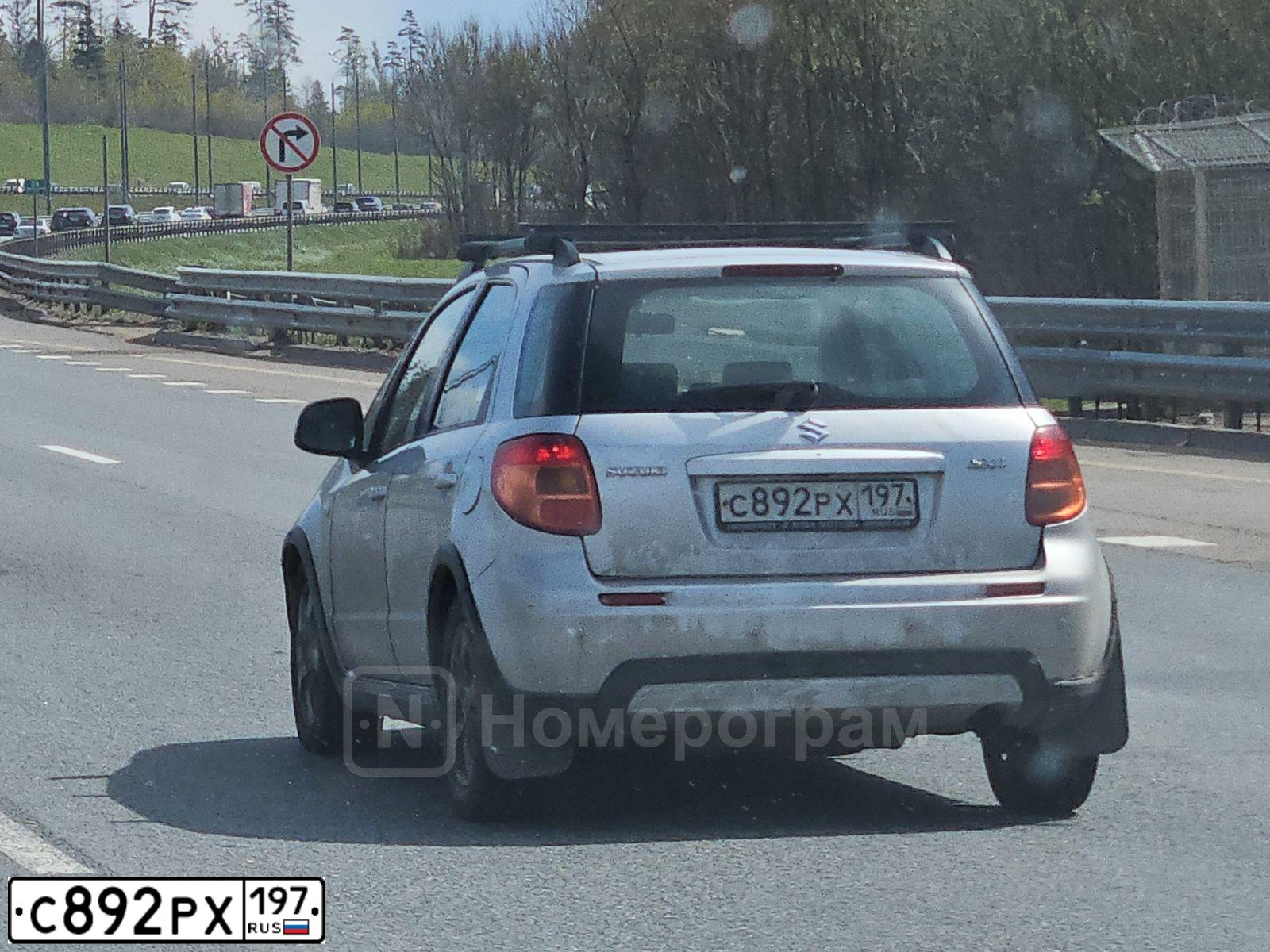 Фото автомобиля SUZUKI SX4, 2011 — госномер К448ХМ33