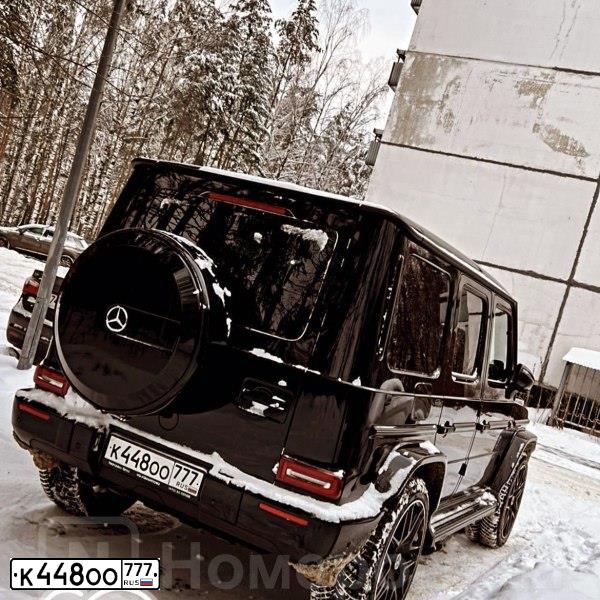 Фото автомобиля МЕРСЕДЕС-БЕНЦ G 350 D, 2021 — госномер К448ОО777. Цвет: ЧЕРНЫЙ