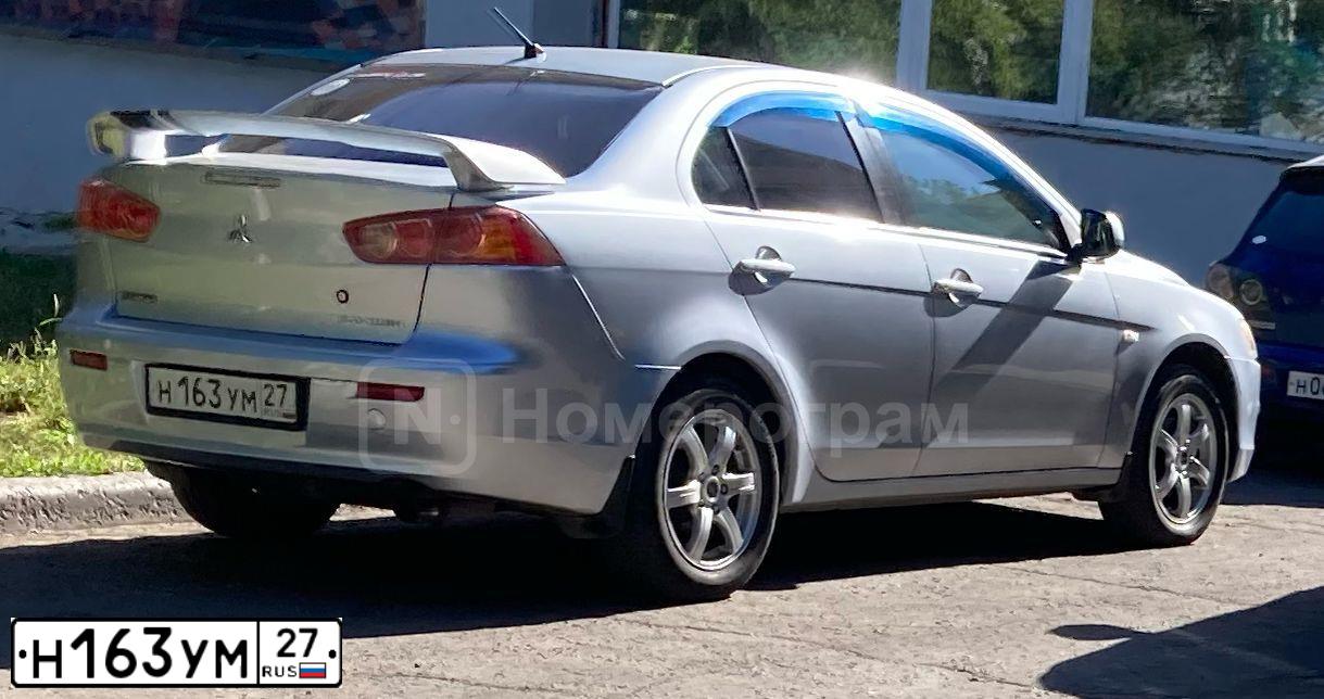 Фото автомобиля MITSUBISHI LANCER, 2008 — госномер Х384РА59. Цвет: СЕРЕБРИСТЫЙ