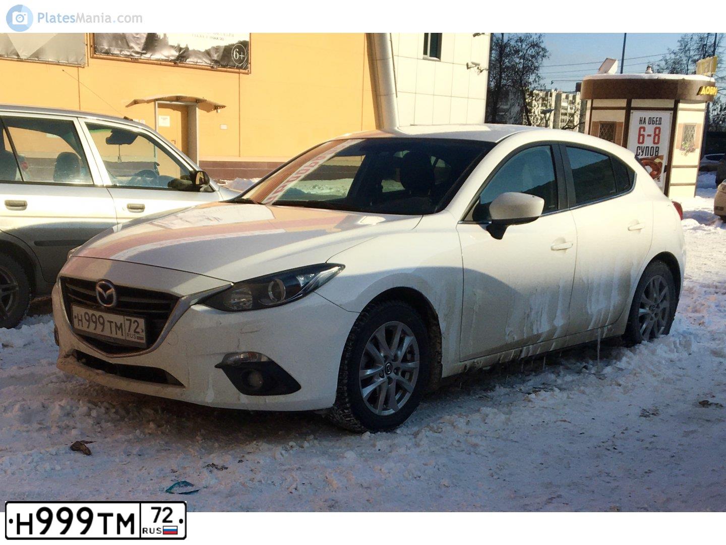 Фото автомобиля OPEL ASTRA, 2007 — госномер Н999ТМ72. Цвет: БЕЛЫЙ