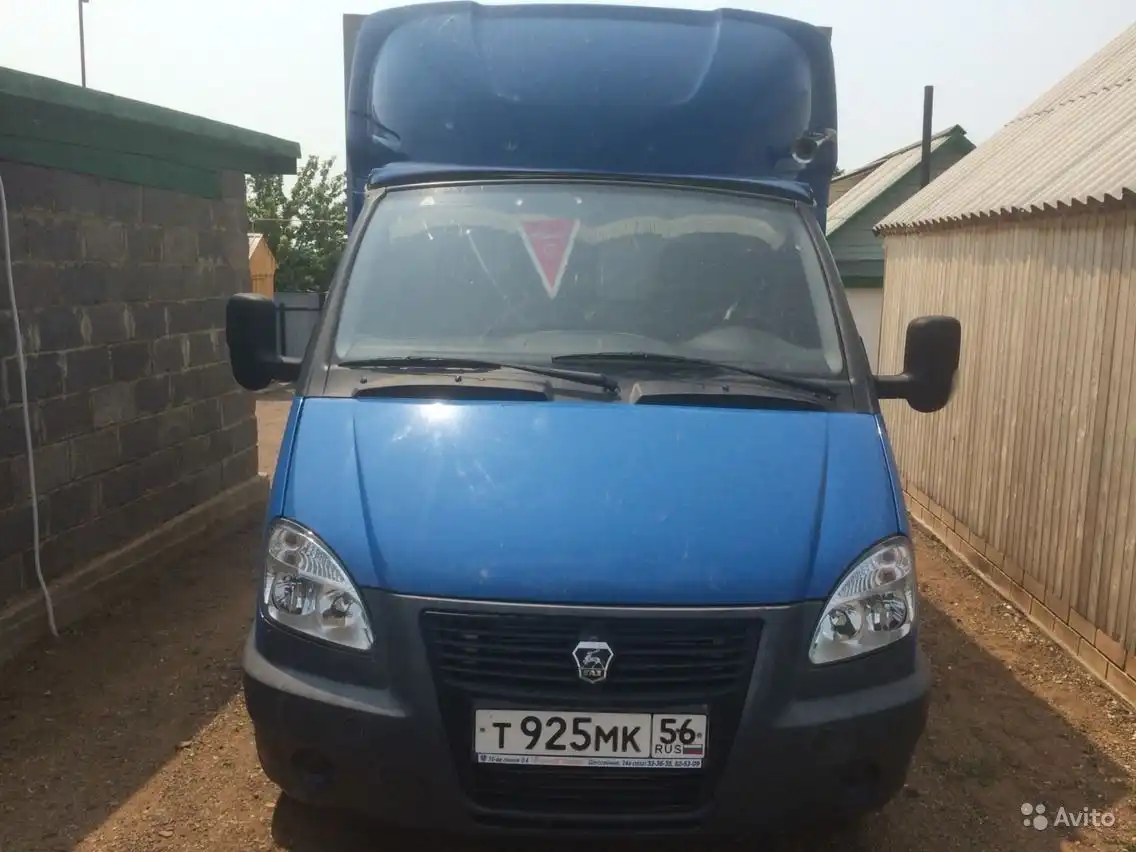 Фото автомобиля GAZ 3302 GAZEL, 2012 — госномер В346НС156. Цвет: синий