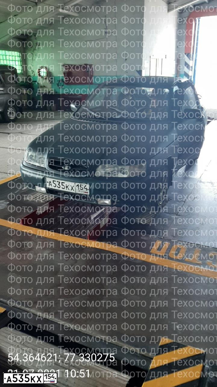 Фото автомобиля LADA 2110, 2002 — госномер А535КХ154. Цвет: ТЕМНО ЗЕЛЕНЫЙ