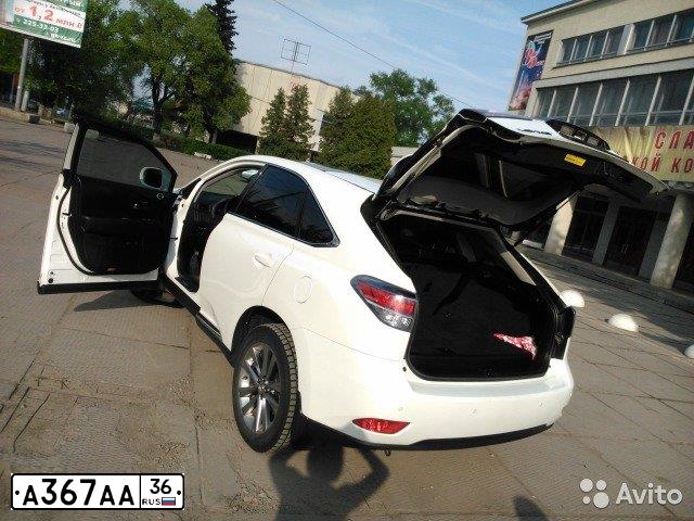 Фото автомобиля LEXUS RX, 2012 — госномер А367АА36