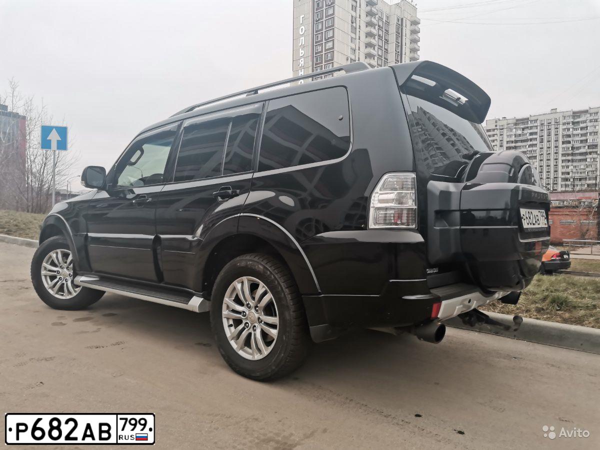 Фото автомобиля MITSUBISHI PAJERO, 2012 — госномер М613РА797