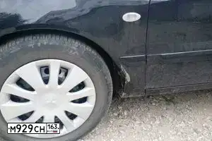 Фото автомобиля MITSUBISHI LANCER, 2009 — госномер М929СН163. Цвет: ЧЕРНЫЙ