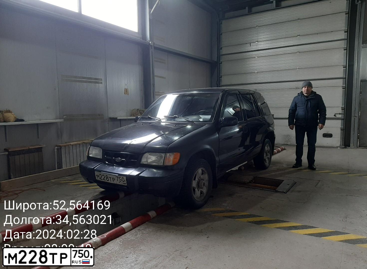 Фото автомобиля KIA SPORTAGE, 2000 — госномер О334ТТ32