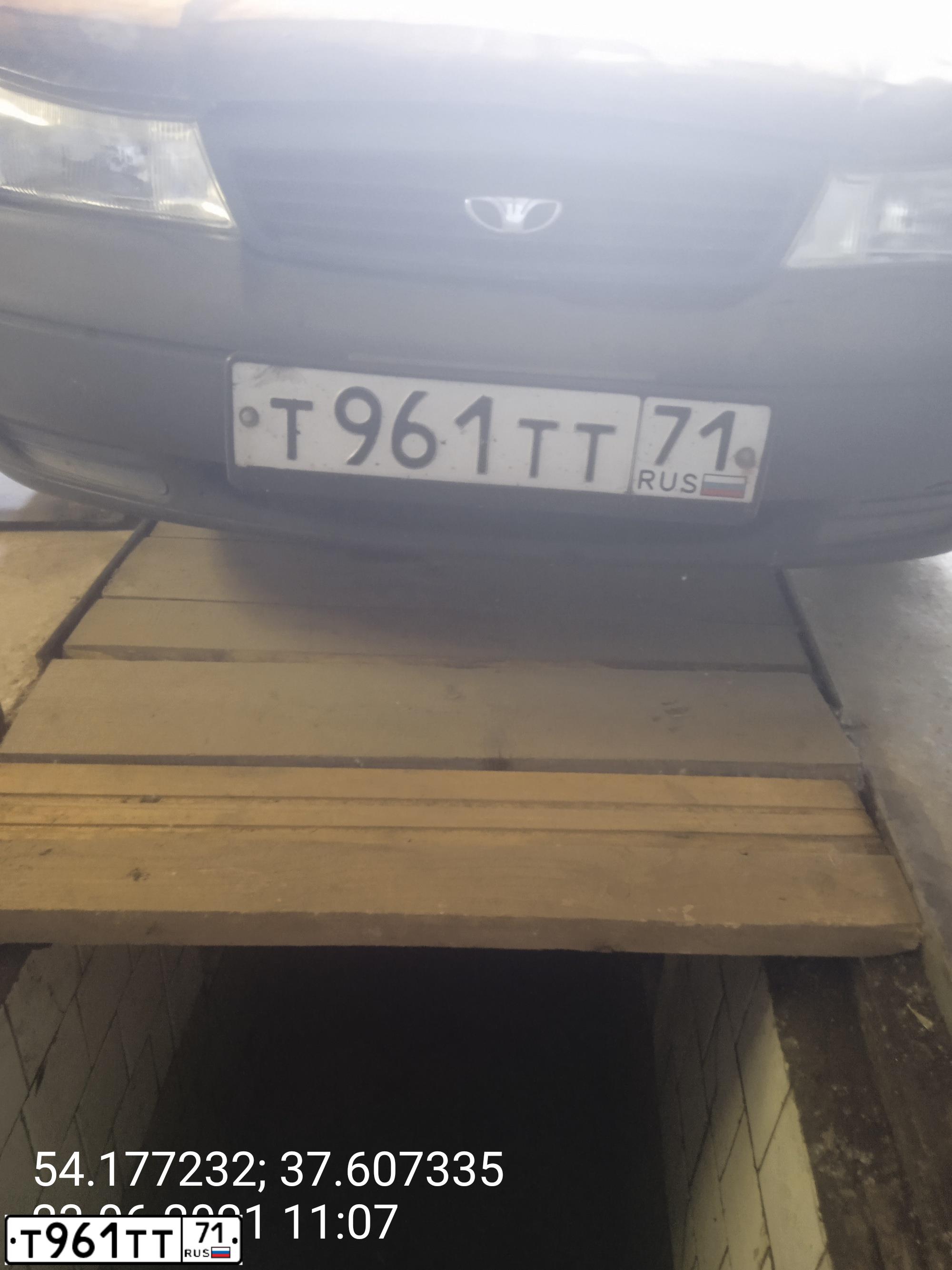 Фото автомобиля DAEWOO NEXIA, 1998 — госномер Т961ТТ71. Цвет: ЗЕЛЕНО-ПЕРЛАМУТРОВЫЙ