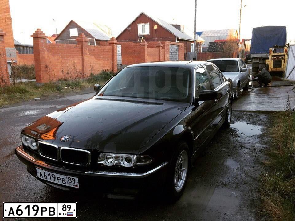 Фото автомобиля BMW W SERIE 7, 1997 — госномер К304ОО77. Цвет: ЧЕРНЫЙ