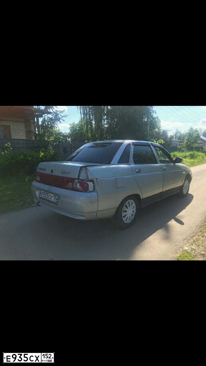 Фото автомобиля LADA 2110, 2004 — госномер Р333ВВ52. Цвет: СВЕТЛО-СЕРЫЙ